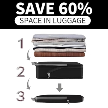 BAGAIL Packing Cubes - Smart Travel Organizers