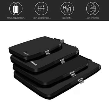 BAGAIL Packing Cubes - Smart Travel Organizers