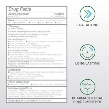 Biofreeze Menthol Pain Spray - Fast Pain Relief for Athletes