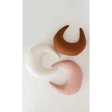 snuggle me Organic Nursing Pillow | Bottle & Breastfeeding Pillow with Organic Cotton Cover & Fiberfill, Machine Washable Feeding Pillow, Newborn Essentials Must Haves (Gingerbread)