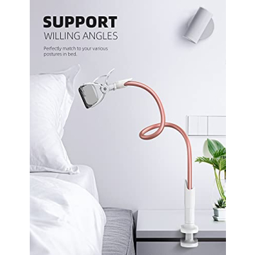 Lamicall Gooseneck Phone Holder for Hands-Free Use