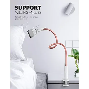 Lamicall Gooseneck Phone Holder for Hands-Free Use