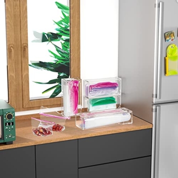 FEMELI Food Bag Storage Organizer for Kitchen Drawers