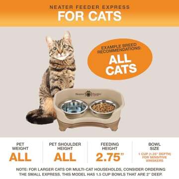 Neater Feeder Express Elevated Cat Feeding Station