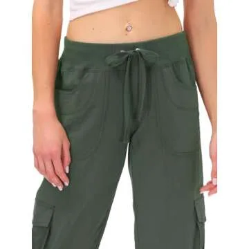 Womens Hiking Cargo Shorts with Pockets for Active Lifestyle