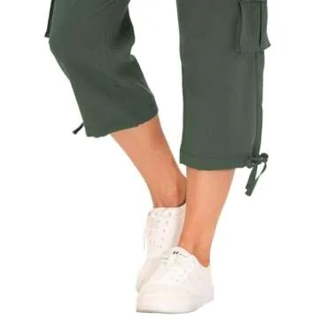 Womens Hiking Cargo Shorts with Pockets for Active Lifestyle