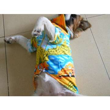 Tropical Tangpan Dog Shirt for Summer Adventures
