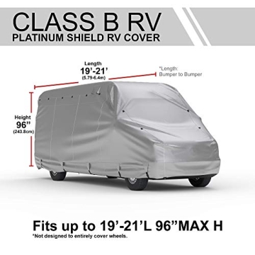 Platinum Shield Weatherproof RV Cover for Class B 19'-21'