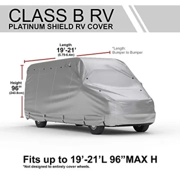 Platinum Shield Weatherproof RV Cover for Class B 19'-21'