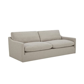 Elegant Flax Stone & Beam Rustin Contemporary Sofa