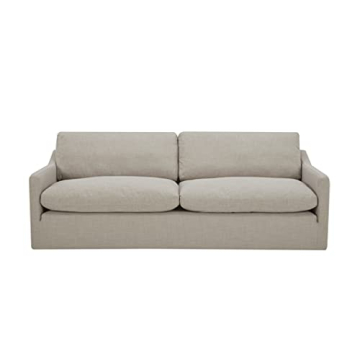 Elegant Flax Stone & Beam Rustin Contemporary Sofa