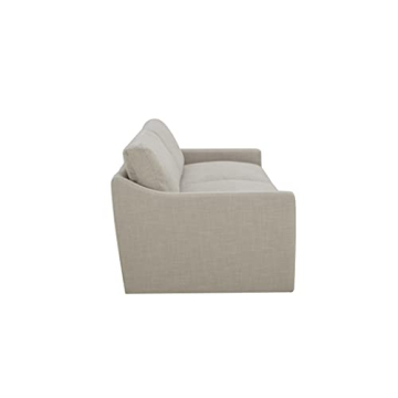 Elegant Flax Stone & Beam Rustin Contemporary Sofa