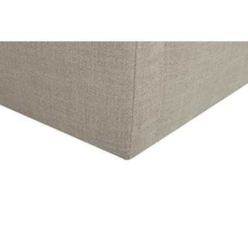 Elegant Flax Stone & Beam Rustin Contemporary Sofa