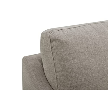 Elegant Flax Stone & Beam Rustin Contemporary Sofa