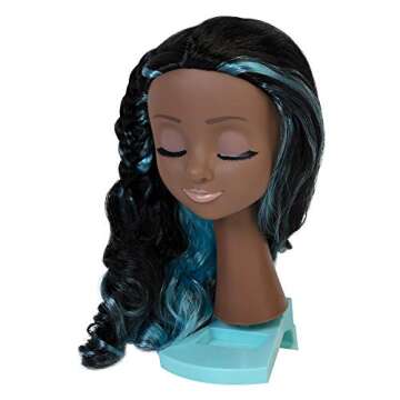 CGH Cute Girls Hairstyles Styling Head for Creative Play