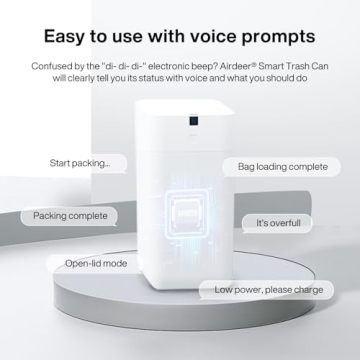 Smart Touchless 3 Gallon Trash Can with Motion Sensor