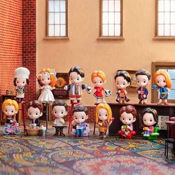 POP MART Friends Best Memories Series, 3PCs Friends Blind Box Figures, Random Design Action Figures ...