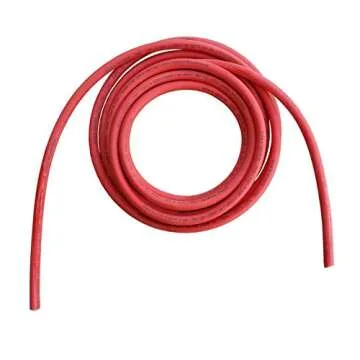 6 Gauge 6 AWG 15 Feet Black + 15 Feet Red Welding Battery Pure Copper Flexible Cable Wire - Car, Inverter, RV, Solar