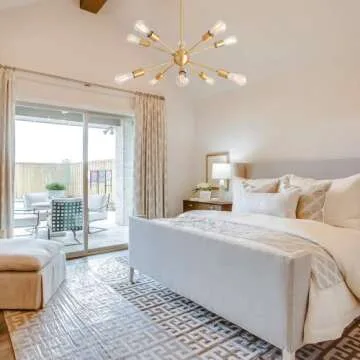 ALISADABOY Sputnik Chandelier 10 Light Brushed Brass Ceiling Lamp Modern Industrial Pendant Lighting Gold Vintage Ceiling Light Fixture for Living Room Bedroom Kitchen Foyer Hallway