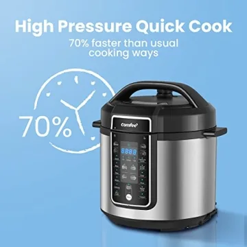 Comfee 9-in-1 Electric Pressure Cooker for Quick Meals