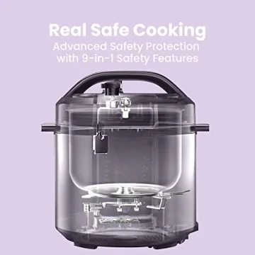 Comfee 9-in-1 Electric Pressure Cooker for Quick Meals