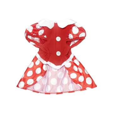 Rubies Disney: Mickey & Friends Pet Costume, Minnie Mouse, Small for Themed Parties and Halloween