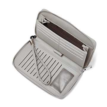 BROMEN Women's RFID Wallet Large Capacity Clutch Purse