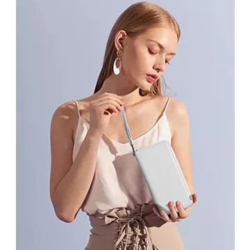 BROMEN Women's RFID Wallet Large Capacity Clutch Purse