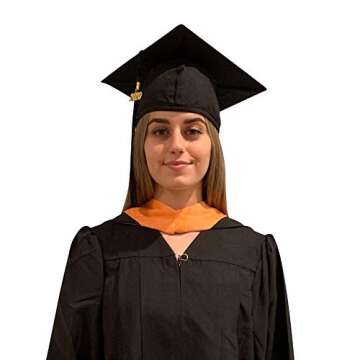 Cappe Diem Master Graduation Deluxe Hood for Nursing and More in Apricot Salmon Peacock