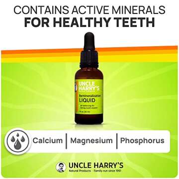 Uncle Harry's Natural Tooth Remineralization Liquid 1 oz