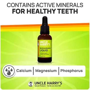 Uncle Harry's Natural Tooth Remineralization Liquid 1 oz