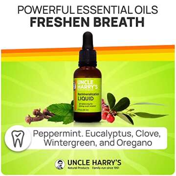Uncle Harry's Natural Tooth Remineralization Liquid 1 oz