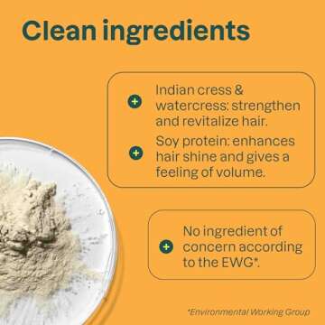 ATTITUDE Volume and Shine Hair Shampoo, EWG Verified, For Thin Hair, Naturally Derived Ingredients, Vegan and Plant Based, Soy Protein And Cranberries, 16 Fl Oz