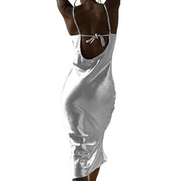 Stylish Satin Spaghetti Strap Dress for Every Occasion