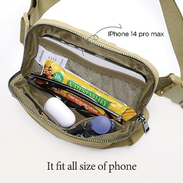 Stylish and Functional ODODOS Mini Belt Bag