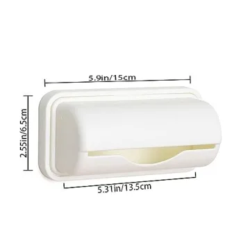 Leadigol Wall Mount Garbage Bag Dispenser for Easy Storage