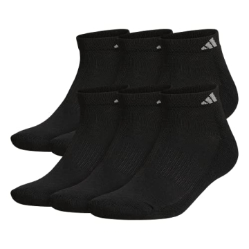 Low Cut Athletic Socks with Cushioned Support - 6 Pairs
