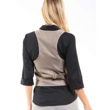 Racerback Dressy Casual Vest for Women - Design by Olivia
