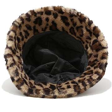 Warm & Stylish Fluffy Fuzzy Bucket Hat for Women