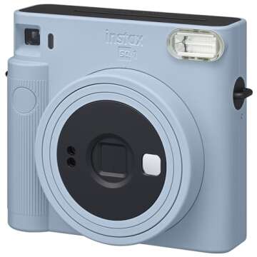 FUJIFILM Instax Square SQ1 Instant Camera - Glacier Blue