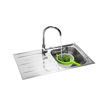 Dreamfarm Spina 2-In-1 Salad Spinner Colander for Easy Meal Prep