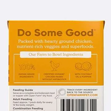 Open Farm Chicken Rustic Stew Wet Dog Food 12.5 Oz