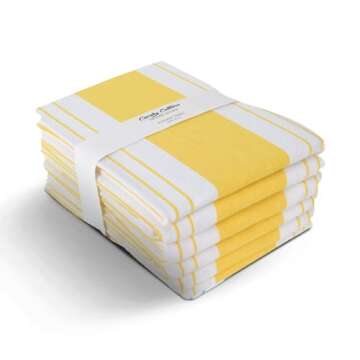 Candy Cottons Stripe Kitchen Towels Decor Mordern Design Centreband Dish Towels Boho Stripe Absorben...