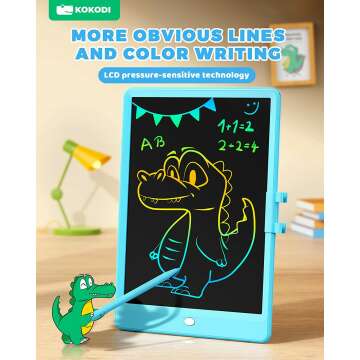 KOKODI 10" LCD Writing Tablet - Fun & Educational!