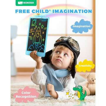 KOKODI 10" LCD Writing Tablet - Fun & Educational!