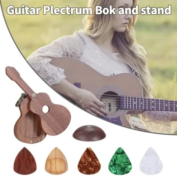 Custom Guitar Plectrum with Box for Musicians