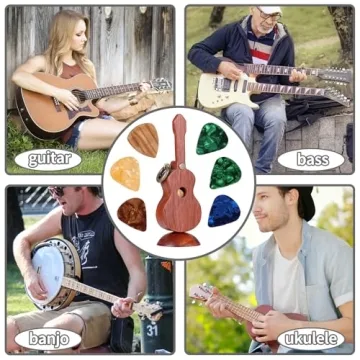 Custom Guitar Plectrum with Box for Musicians