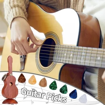 Custom Guitar Plectrum with Box for Musicians