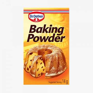 Dr. Oetker Baking Powder - 0.5oz Pack of 6 for Perfect Baking Results
