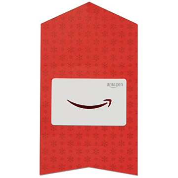 Amazon Gift Card Red Gold Mini Envelope Perfect Present